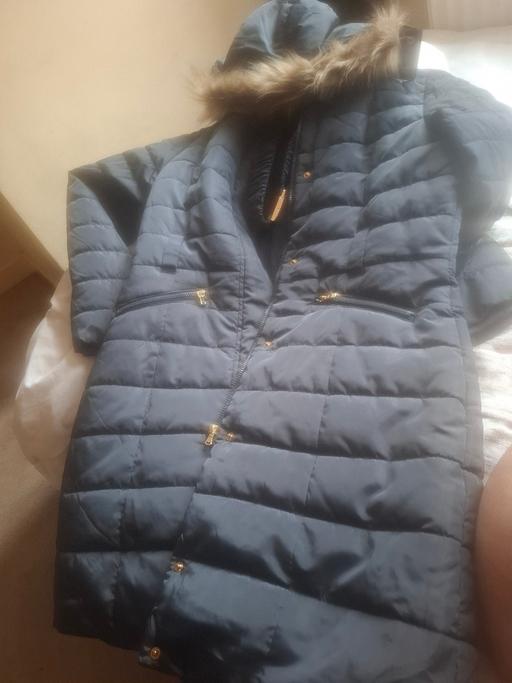  — brand new navy coat