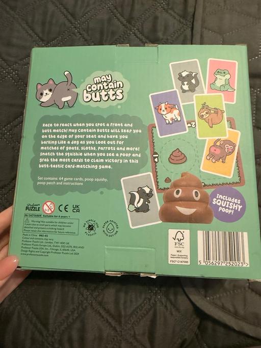  — May contain butts board game,new