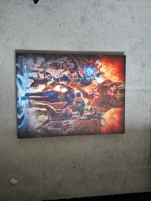  — avenagers canvas picture