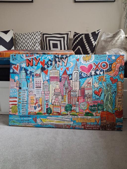  — new york canvas picture