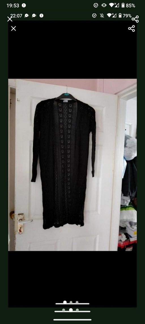  — crochet cardigan size 8