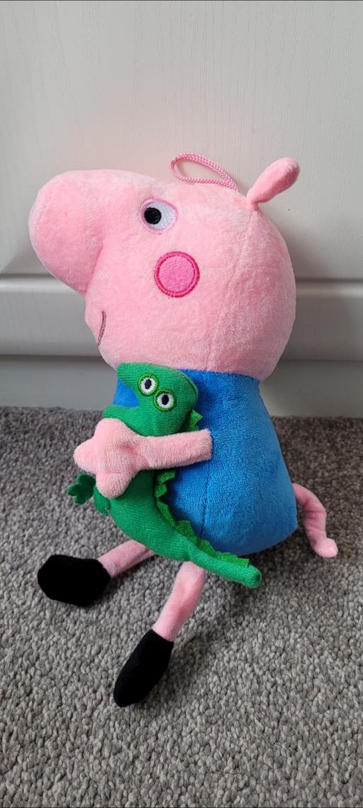  — Peppa pig George and dinosaur plush toy