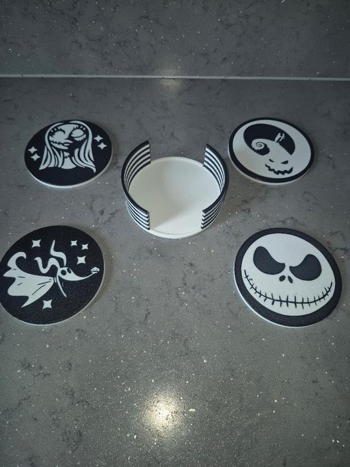  — nightmare before Christmas coaster set