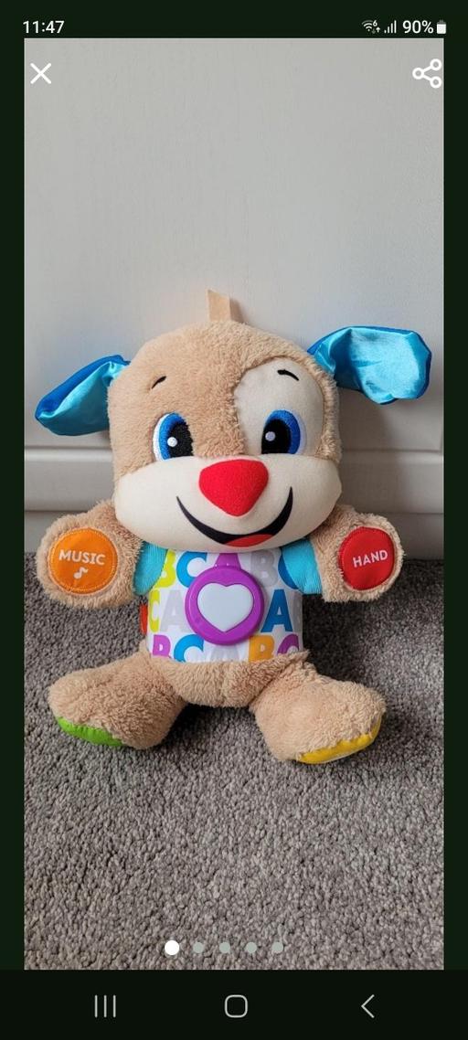  — Fisher price laugh and learn smart stages pup