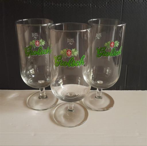  — VINTAGE GROLSCH GLASSES