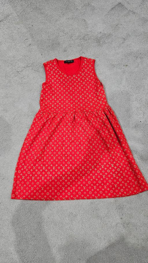  — Red Girls Dress