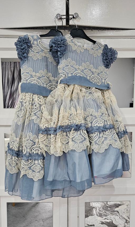 — Light Blue Girls Party Dresses