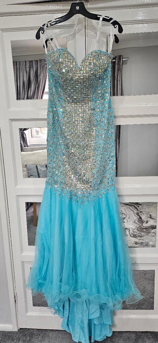  — Gorgeous Blue Party Prom Dress