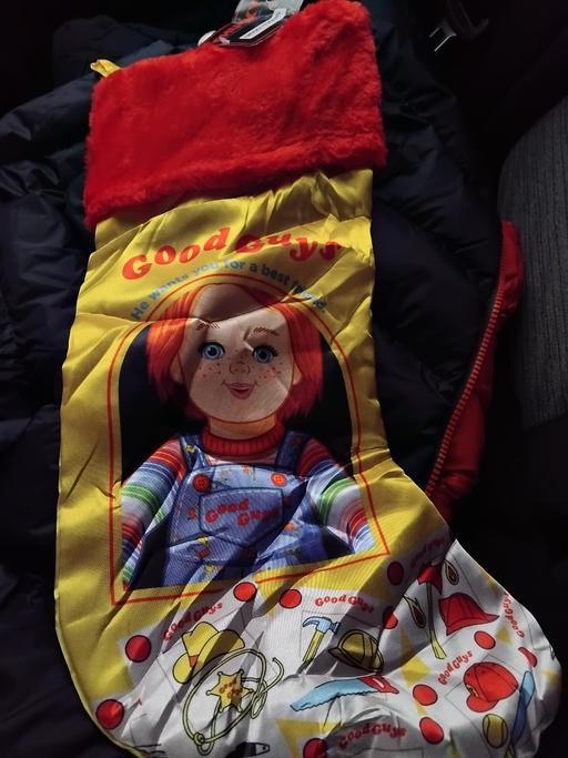  — good guys chucky  stocking
