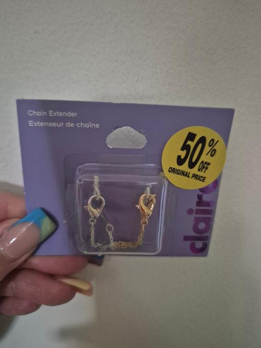  — new Claires Chain Extenders