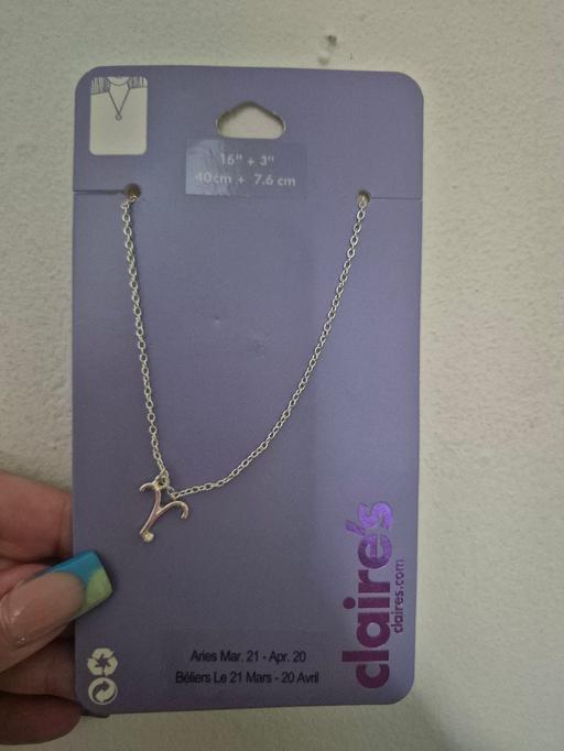  — new Claires Aries Necklace