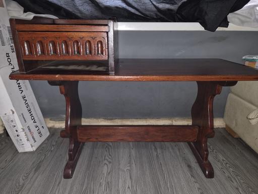  — phone table /used for extra seating