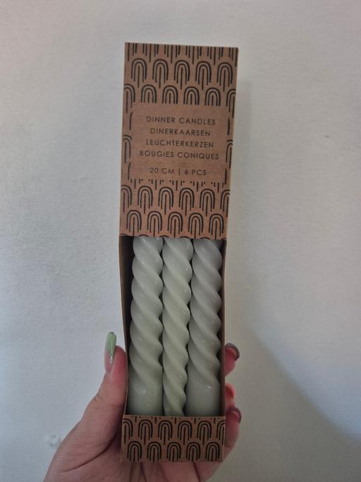  — new 6pk Dinner Candles
