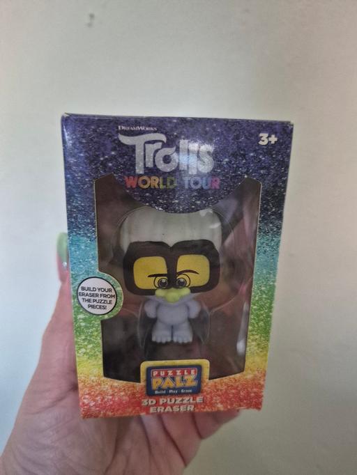  — new Trolls 3D Puzzle Eraser