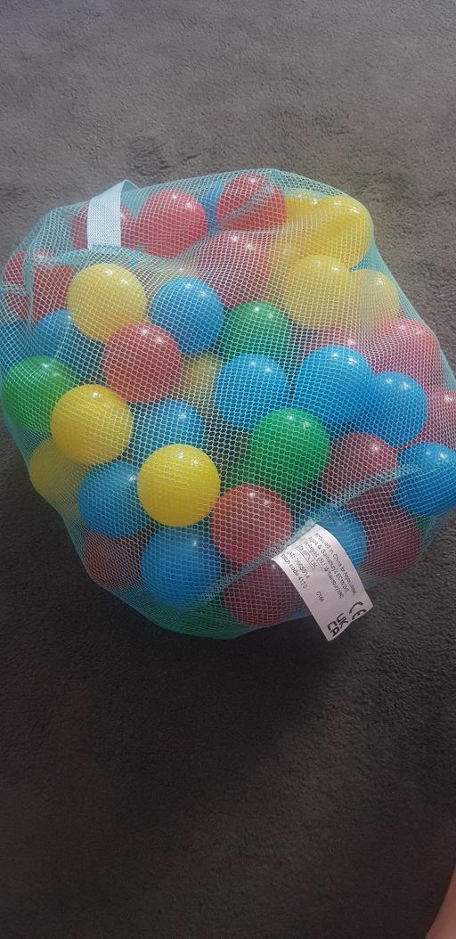  — bag of multi coloured play balls