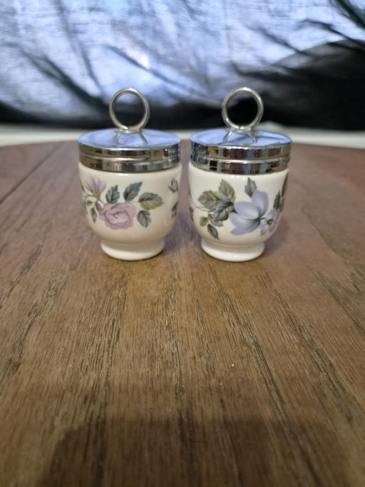  — pair of Royal Worcester Egg Coddlers