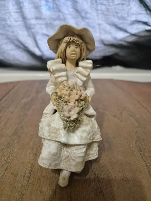  — Signed porcelain figure