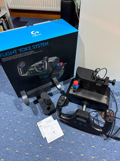  — Logitech G Flight Yoke & Throttle