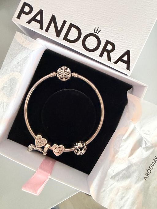  — PANDORA BANGLE AND CHARMS