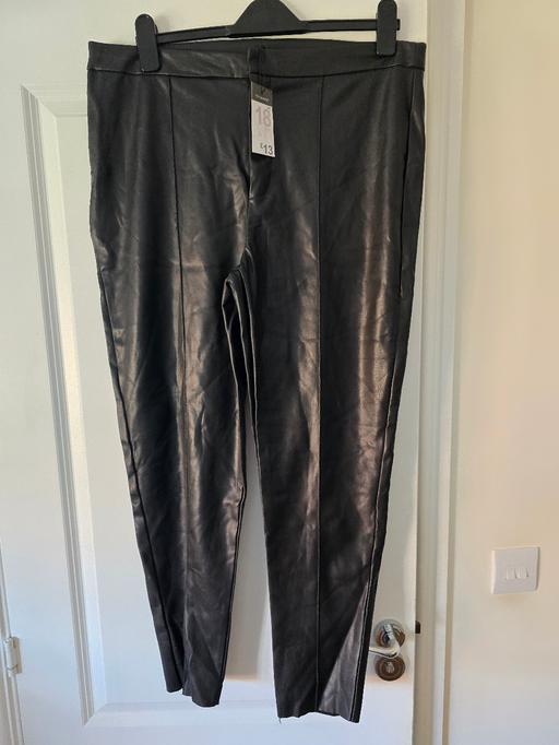  — Primark faux leather bottoms - uk18 bnwt