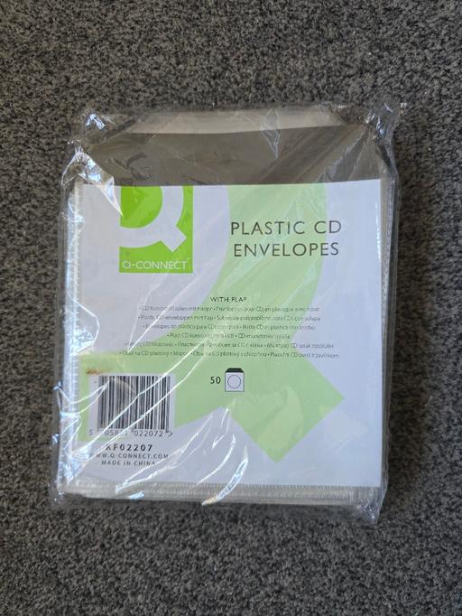 — plastic CD cases - new
