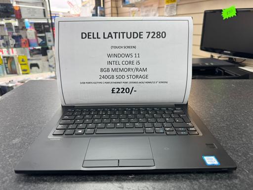  — Dell Latitude 7280 Touch Screen Laptop