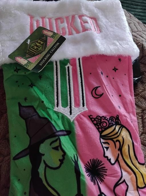  — wicked Christmas stocking