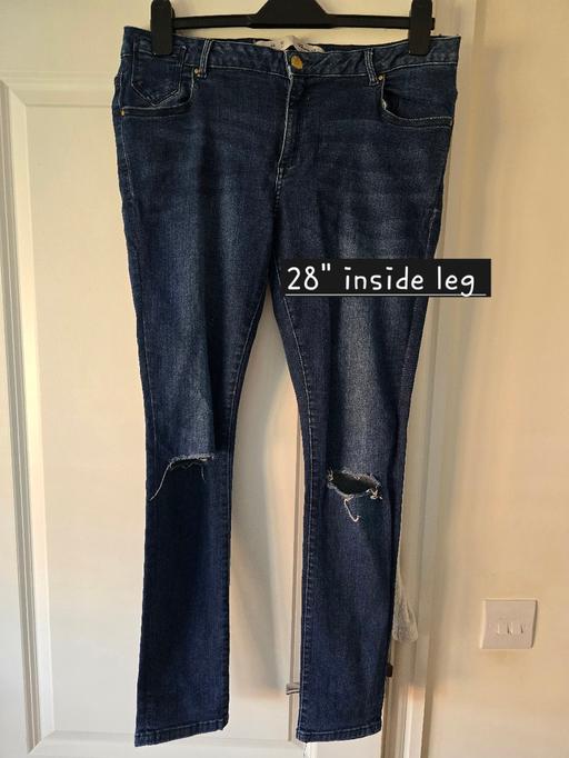  — Denim & Co blue stretch jeans 👖 uk16