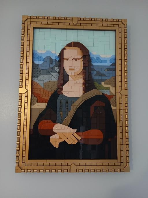  — lego mona Lisa