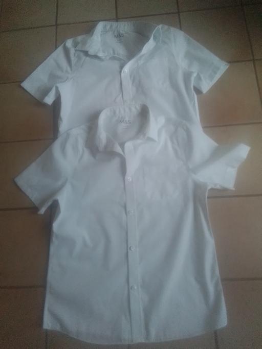  — TWO M/S BOYS SCHOOL SHIRTS