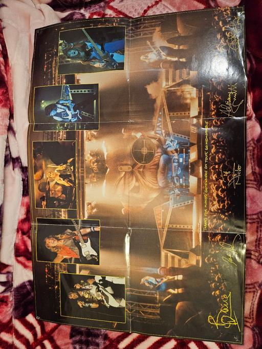 — Iron Maiden Stranger in a Strange Land 7" Bla