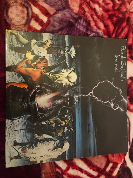  — Black Sabbath Live Evil Vertigo 1982 2x12" Vi