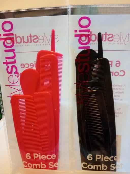  — 2 brand new 6 piece comb sets
