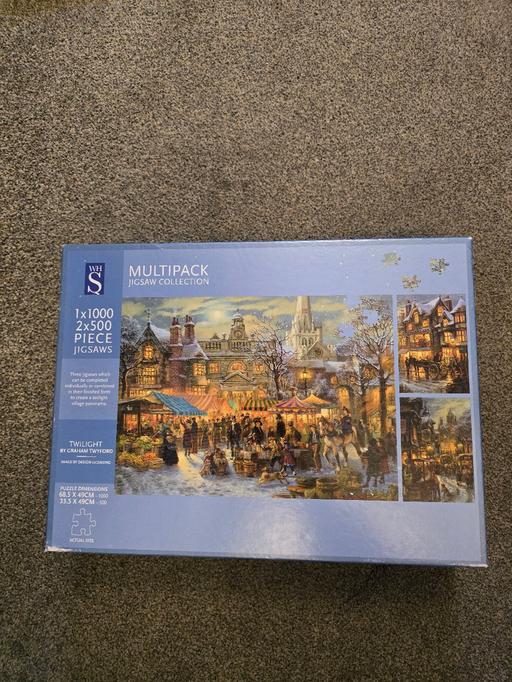  — 3 in 1 box x  jigsaws