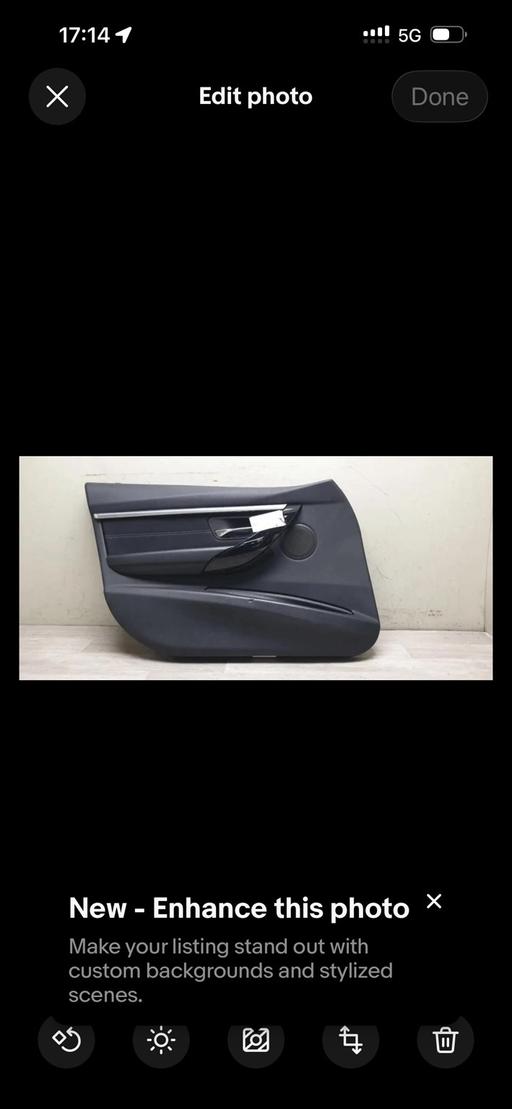  — BMW DOOR CARD