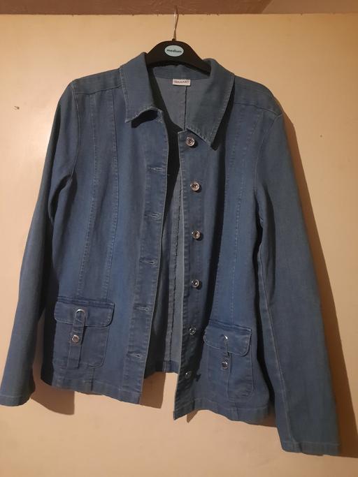  — ladies denim jacket