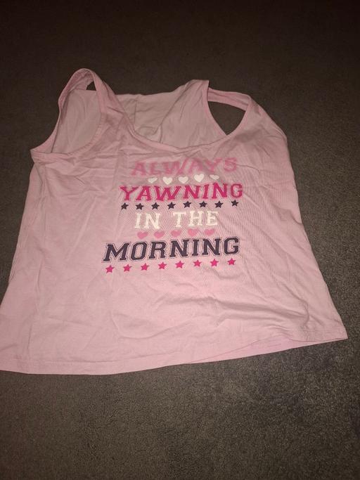  — ladies pj top size 12 to 14