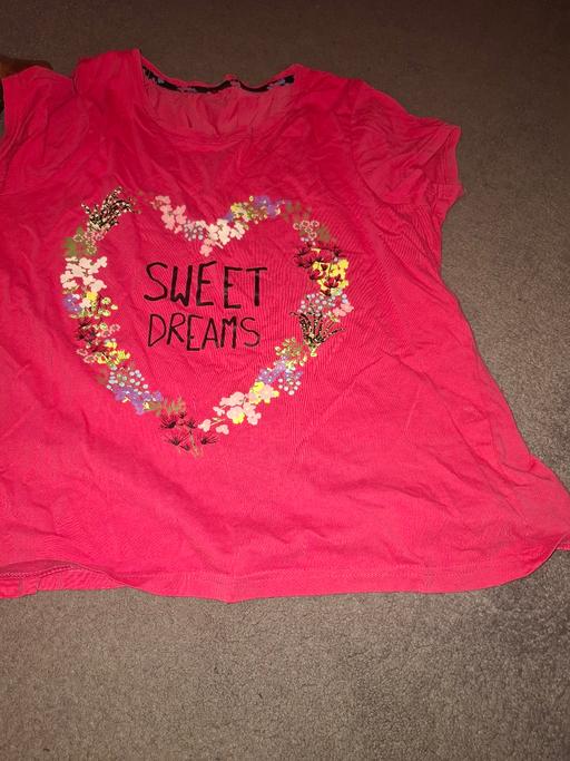  — ladies pj top size medium