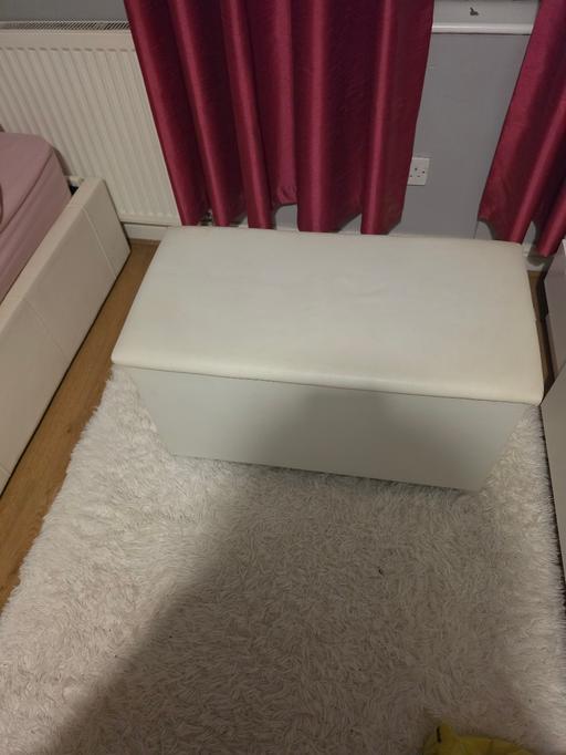  — white ottoman