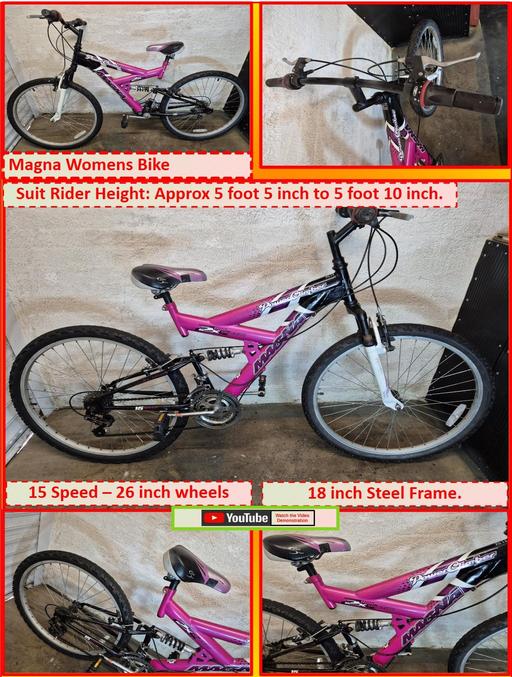  — Magna Womens Bike – 26 inch wheels.