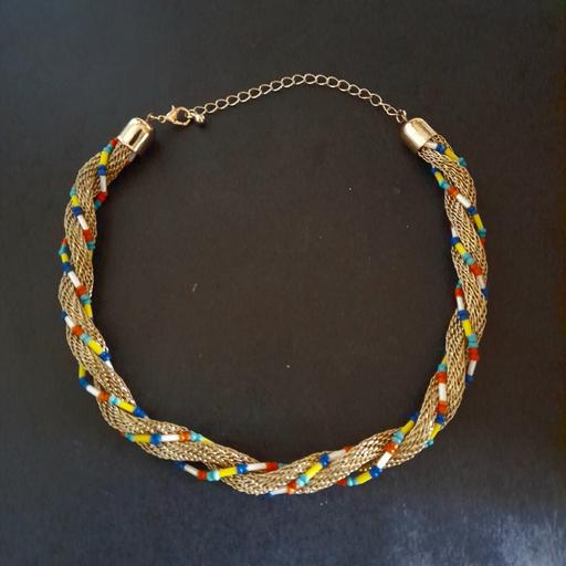  — GOLDTONE ROPE NECKLACE