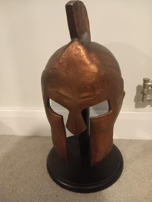  — viking statue on stand