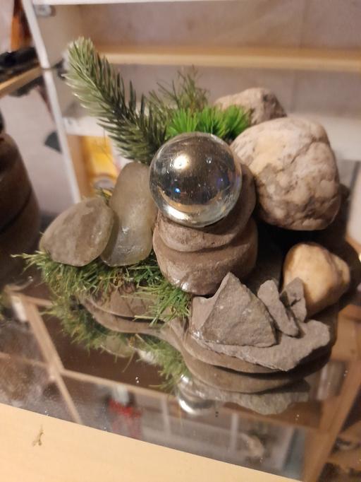  — Ornament pebble art hand made
