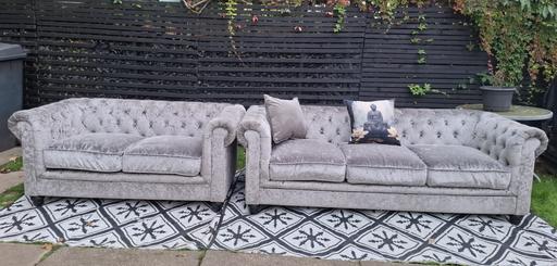  — Chesterfield Crush Velvet Sofas...3&2