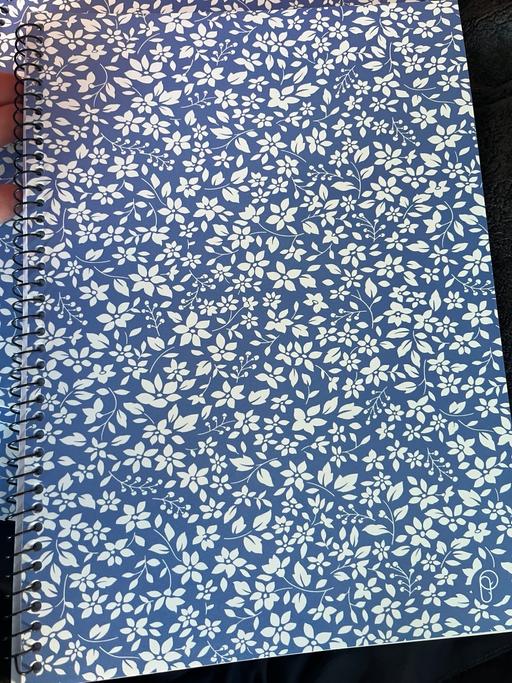  — A4 spiral bound lined notebook