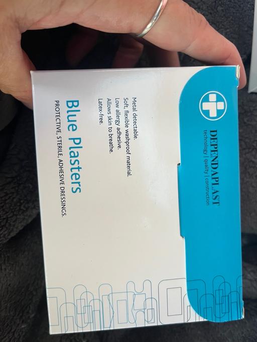  — Blue plaster pack of 150