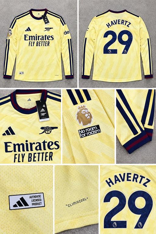  — Official Arsenal long sleeve shirt 26/27