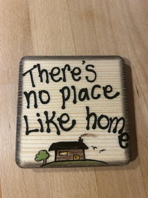  — There’s no place like home coaster