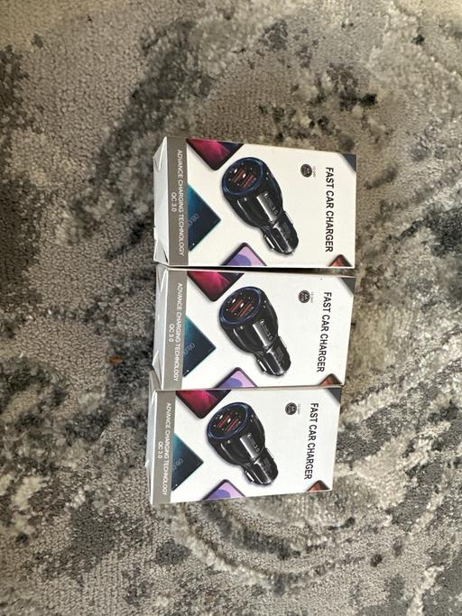  — 3 fast chargers