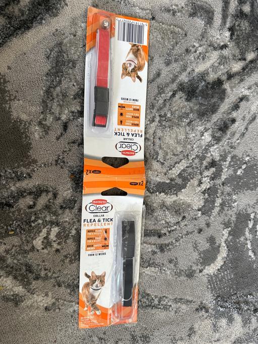  — Clear collar flea and tick x2